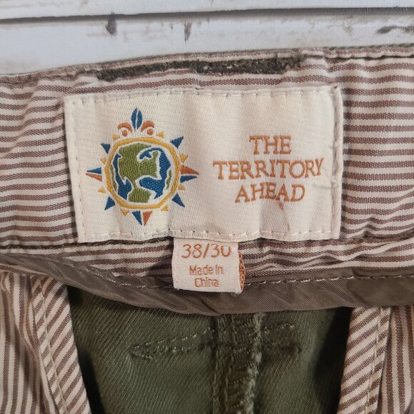 Vintage The Territory Ahead Khaki Pants Classic Closet Staple 38 - Picture 4 of 9